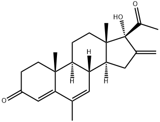 melengestrol  구조식 이미지