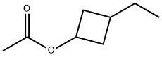 1-Acetyloxy-3-ethylcyclobutane Structure