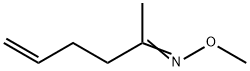 5-Hexen-2-one O-methyl oxime Structure