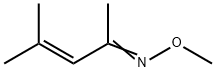 4-Methyl-3-penten-2-one O-methyl oxime Structure