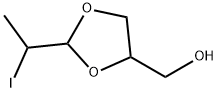 2-(1-iodoethyl)-1,3-dioxolan-4-ylmethanol Structure