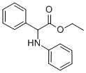 PHENYL-PHENYLAMINO-ACETIC ACID ETHYL ESTER Structure