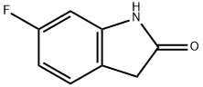 6-Fluoro-2-oxindole 구조식 이미지