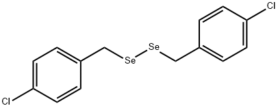 Bis(4-chlorobenzyl) diselenide Structure