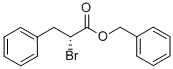 (R)-BENZYL 2-BROMO-3-PHENYLPROPIONATE Structure