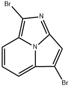 2,6-디브로모이미다조[2,1,5-cd]인돌리진 구조식 이미지