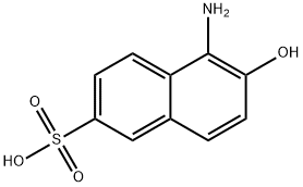 1-Amino-2-naphthol-6-sulfonic acid Structure