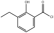 Benzoyl chloride, 3-ethyl-2-hydroxy- (9CI) Structure