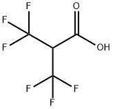 3,3,3-TRIFLUORO-2-(TRIFLUOROMETHYL)PROPIONIC ACID 구조식 이미지