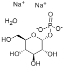 알파-D-포도당 1-인산염 디나트륨 염, 테트라수화물 구조식 이미지