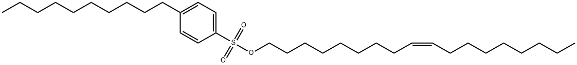 oleyl 4-decylbenzenesulfonate Structure