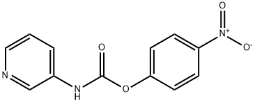 3-Pyridinylcarbamic Acid 4-Nitrophenyl Ester Structure