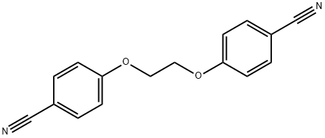 1,2-Bis(4-cyanophenoxy)ethane Structure