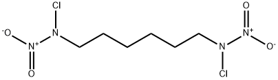 N,N'-Dichloro-N,N'-dinitro-1,6-hexanediamine Structure