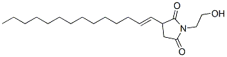 1-(2-hydroxyethyl)-3-(tetradecenyl)pyrrolidine-2,5-dione Structure