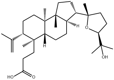 (20S,24S)-20,24-Epoxy-25-hydroxy-3,4-seco-5α-dammar-4(28)-en-3-oic acid Structure