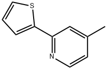 4-methyl-2-thiophen-2-yl-pyridine 구조식 이미지