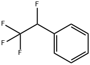 1-Phenyl-1,2,2,2-tetrafluoroethane, (1,2,2,2-Tetrafluoroethyl)benzene Structure