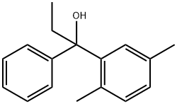 알파-에틸-2,5-디메틸벤즈히드릴알코올 구조식 이미지