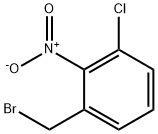 Benzene, 1-(broMoMethyl)-3-chloro-2-nitro- Structure