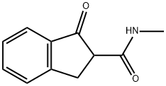 1H-Indene-2-carboxamide,  2,3-dihydro-N-methyl-1-oxo- Structure