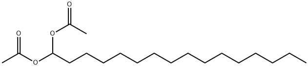 1-(Acetyloxy)hexadecyl acetate Structure