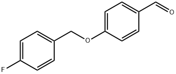 4-(4-FLUOROBENZYLOXY)BENZALDEHYDE 구조식 이미지