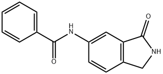 Benzamide, N-(2,3-dihydro-3-oxo-1H-isoindol-5-yl)- (9CI) 구조식 이미지