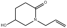 2-Piperidinone, 5-hydroxy-1-(2-propenyl)- (9CI) 구조식 이미지