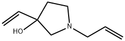 3-Pyrrolidinol, 3-ethenyl-1-(2-propenyl)- (9CI) Structure