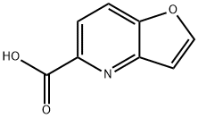 푸로[3,2-b]피리딘-5-카르복실산 구조식 이미지