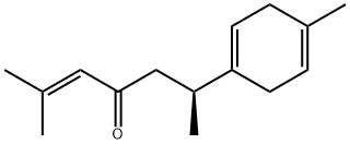 2-Methyl-6-(4-methyl-1,4-cyclohexadien-1-yl)-2-hepten-4-one Structure