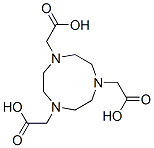 1,4,7-triazacyclononane-N,N',N''-triacetic acid Structure