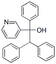 1,2,2-triphenyl-1-pyridin-3-yl-ethanol Structure