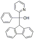 2-Pyridinemethanol, alpha-9H-fluoren-9-yl-alpha-phenyl- Structure