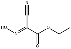 этил (E)-циано(гидроксиимино)ацетат структурированное изображение