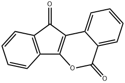 Benzdindeno1,2-bpyran-5,11-dione Structure
