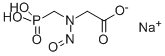 GLYPHOSATE-N-NITROSO MONO SODIUM SALT Structure