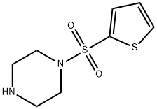 1-(2-thienylsulfonyl)piperazine(SALTDATA: HCl) Structure