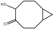 Bicyclo[6.1.0]nonan-4-one, 5-hydroxy- (9CI) Structure