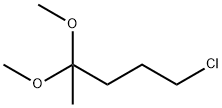 1-Chloro-4,4-dimethoxypentane Structure