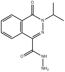 1-Phthalazinecarboxylicacid,3,4-dihydro-3-(1-methylethyl)-4-oxo-,hydrazide(9CI) Structure