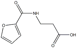 3-(2-FUROYLAMINO)PROPANOIC ACID Structure