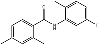 벤즈아미드,N-(5-플루오로-2-메틸페닐)-2,4-디메틸-(9CI) 구조식 이미지