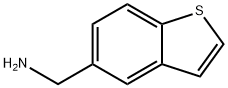 1-BENZOTHIOPHEN-5-YLMETHYLAMINE Structure