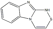 1H-[1,2,4]Thiadiazino[4,3-a]benzimidazole(9CI) Structure