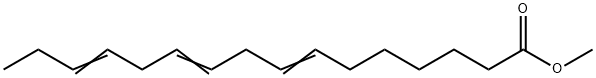 7,10,13-Hexadecatrienoic acid, methyl ester Structure