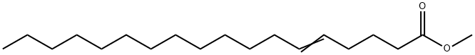 5-Octadecenoic acid methyl ester Structure