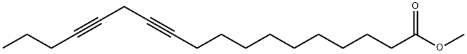 11,14-Octadecadiynoic acid methyl ester Structure