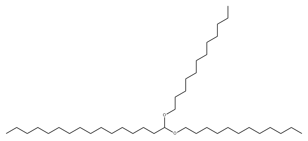 1,1-didodecoxyhexadecane Structure